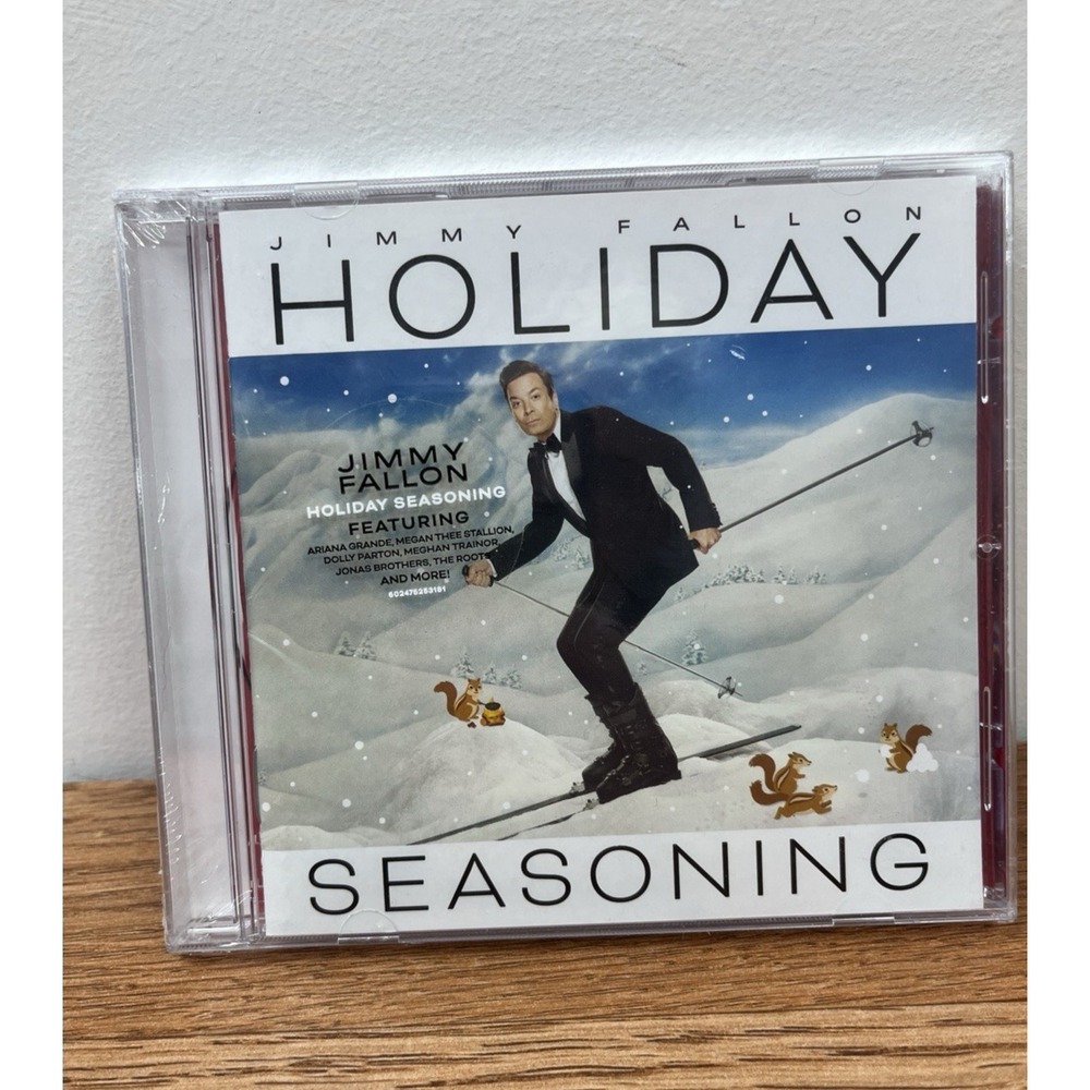 Jimmy Fallon Holiday Seasoning Christmas Music Cd NEW Sealed